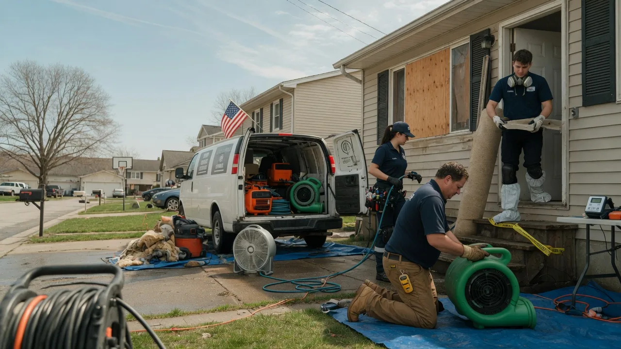 Water Damage Restoration in Morgan, PA near me
